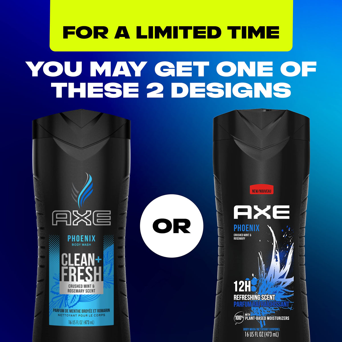 AXE Phoenix close-up foam texture highlighting moisturizing lather