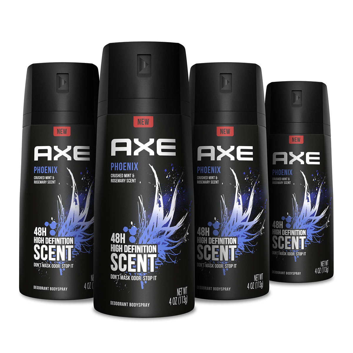 AXE Phoenix front packaging showing bold logo and scent for confidence