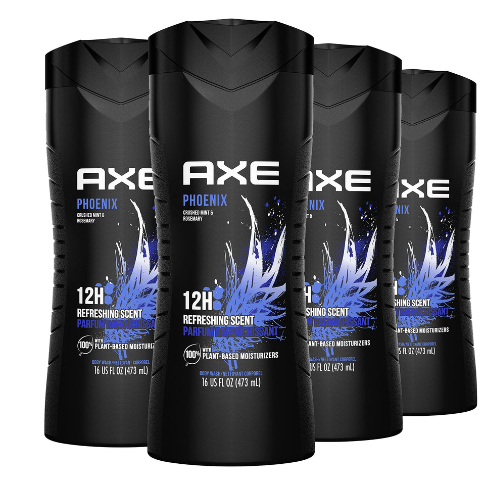 AXE Phoenix front packaging showing brand and 12-hour scent benefit