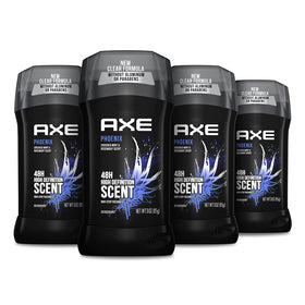 AXE Phoenix front stick showing clear applicator and fresh look