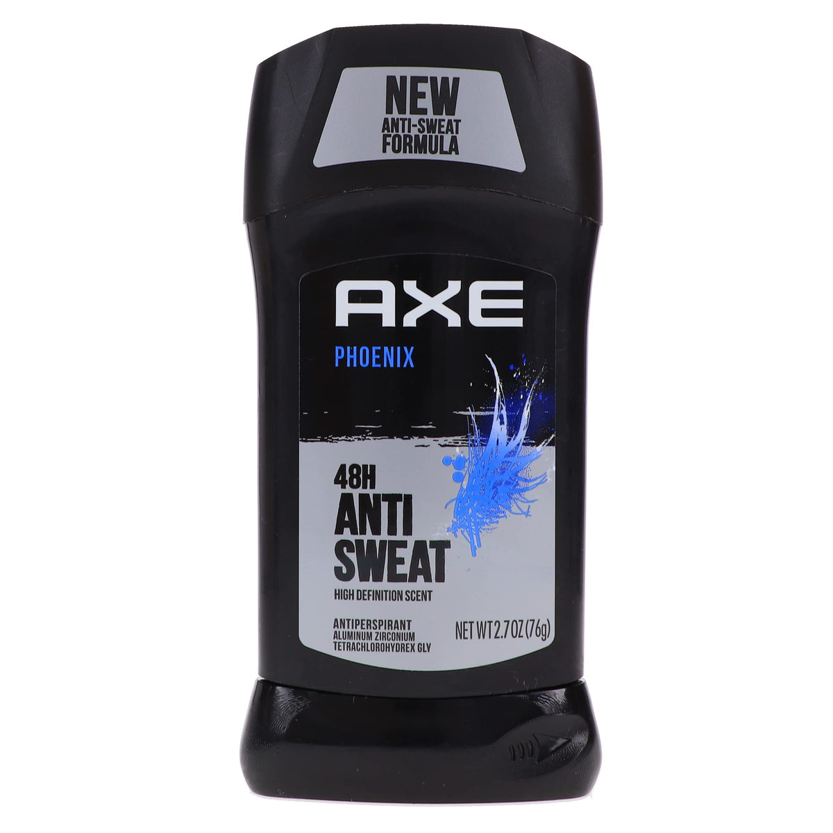 AXE Phoenix next to gym gear illustrating post-workout odor protection