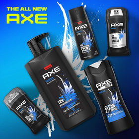 AXE Phoenix crushed mint and rosemary ingredients for fresh scent
