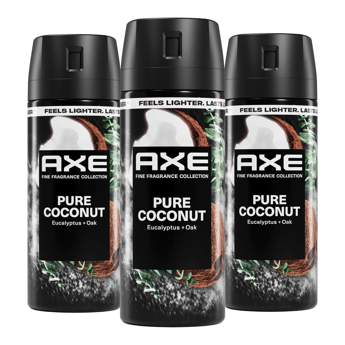 AXE Pure Coconut front packaging showing product identity and benefit