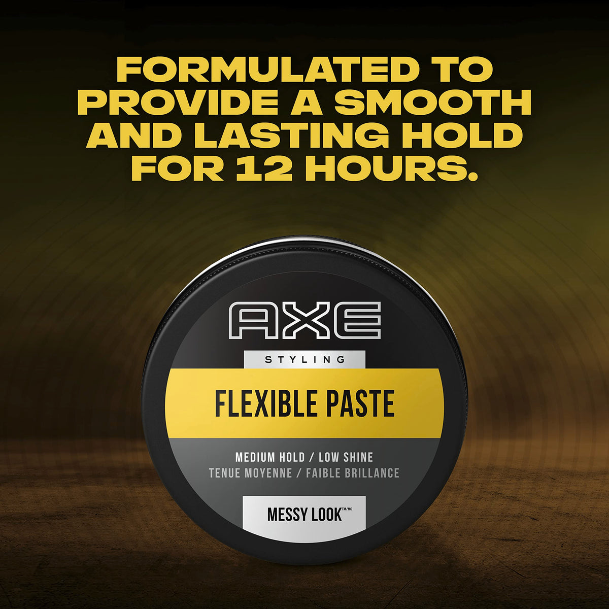 AXE open jar texture close-up showing paste texture and grip benefit