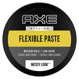 AXE side label close-up highlighting product details and usage tips