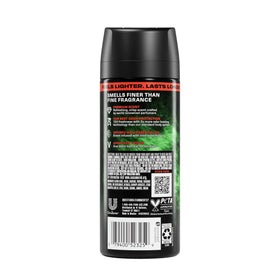 AXE Watermelon Freeze side label displaying ingredients and aluminum-free claim for informed shoppers
