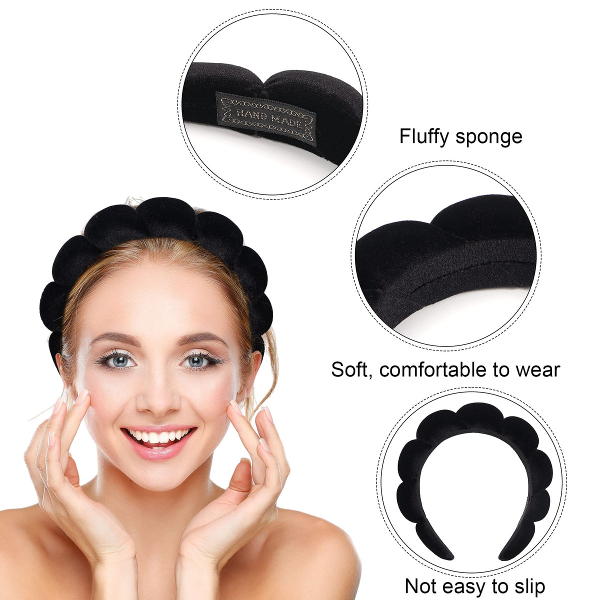 Ayesha close-up of sponge texture highlighting soft cushion and gentle pressure relief