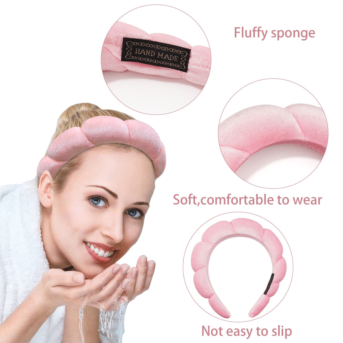 Ayesha side profile showing cushioned edge protecting the ear