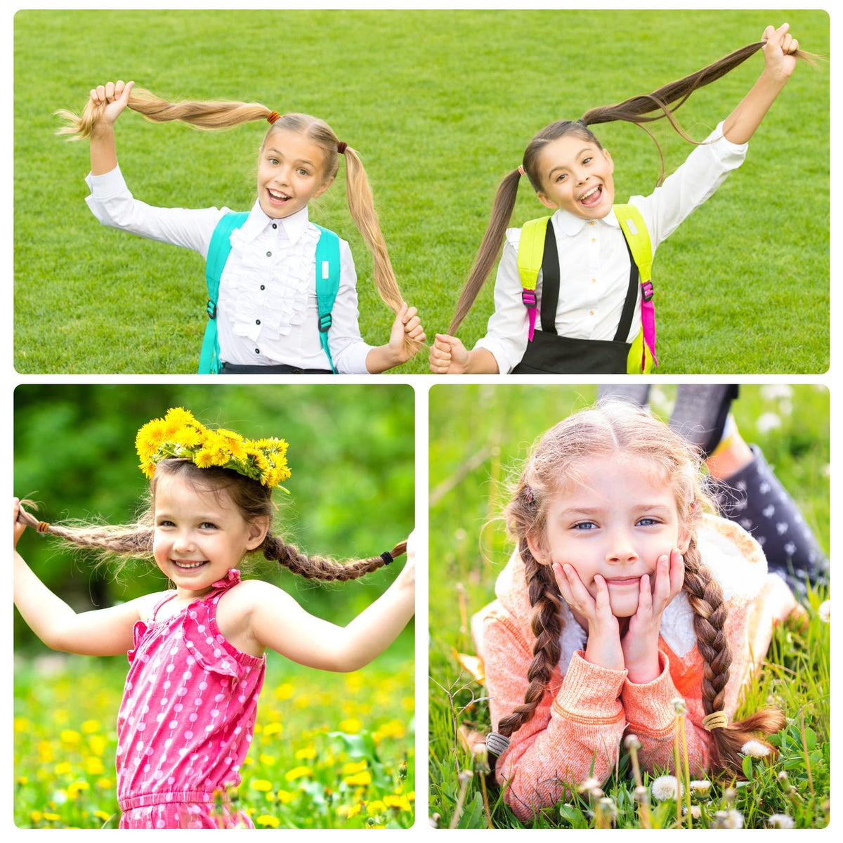 Ayogost hair tie holding a ponytail securely without pulling