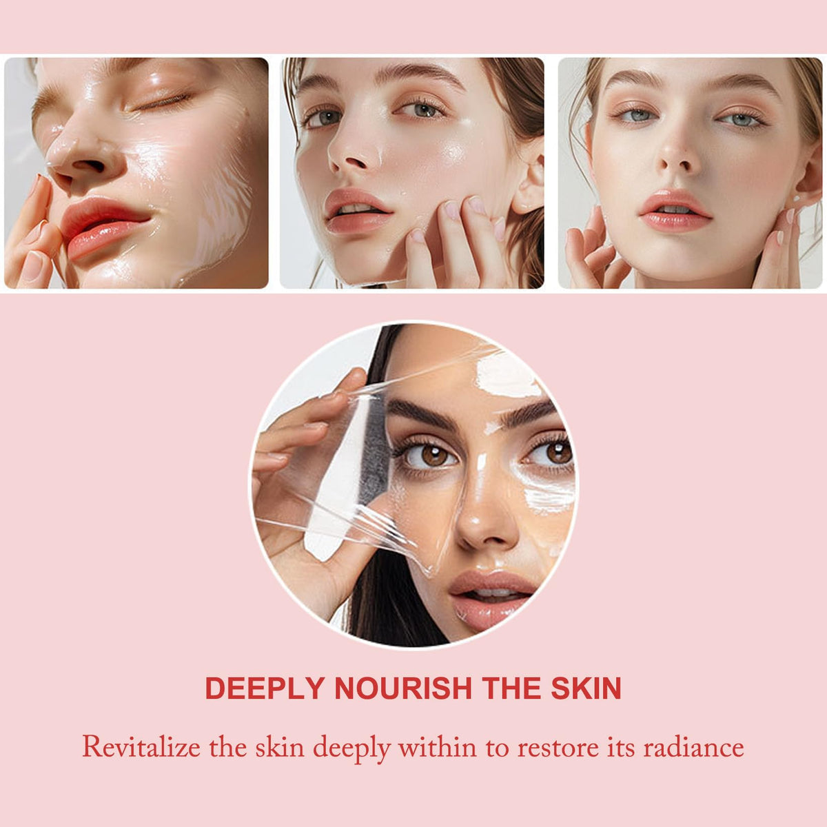 Ayzololo peel-off removal demonstration showing easy clean-up benefit