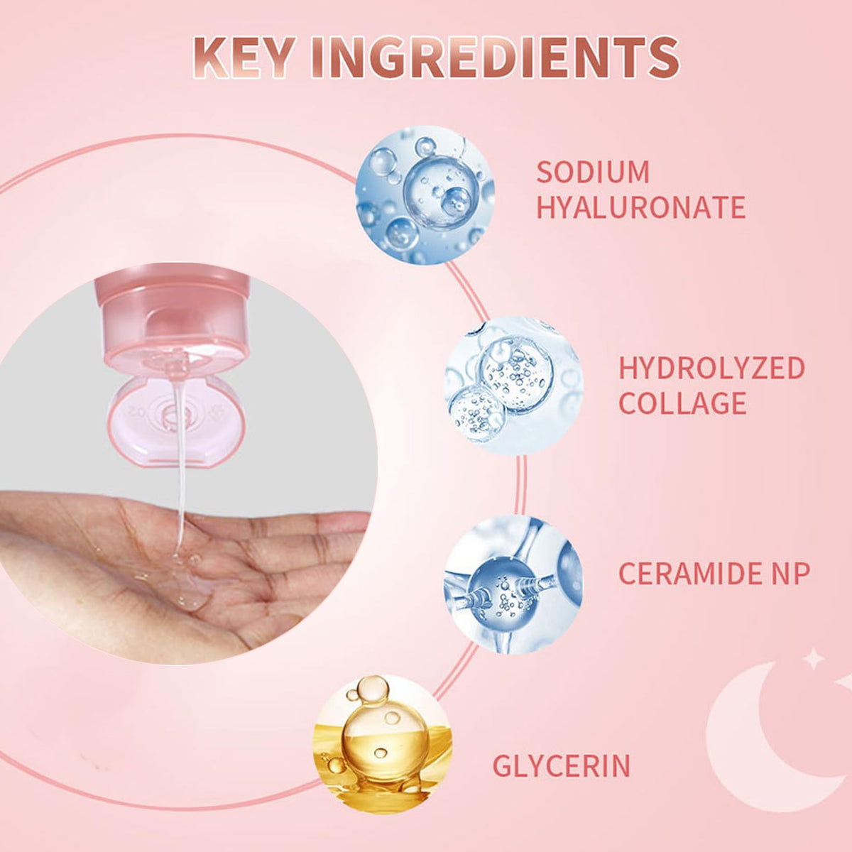 Ayzololo gel texture close-up highlighting smooth film-forming benefit