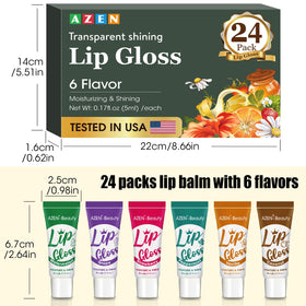AZEN flavor labels and ingredients to highlight nourishing components