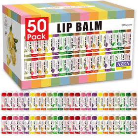 AZEN front packaging showing 50-count assortment and variety benefits