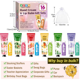 AZEN gift set held in hands demonstrating portability and convenience