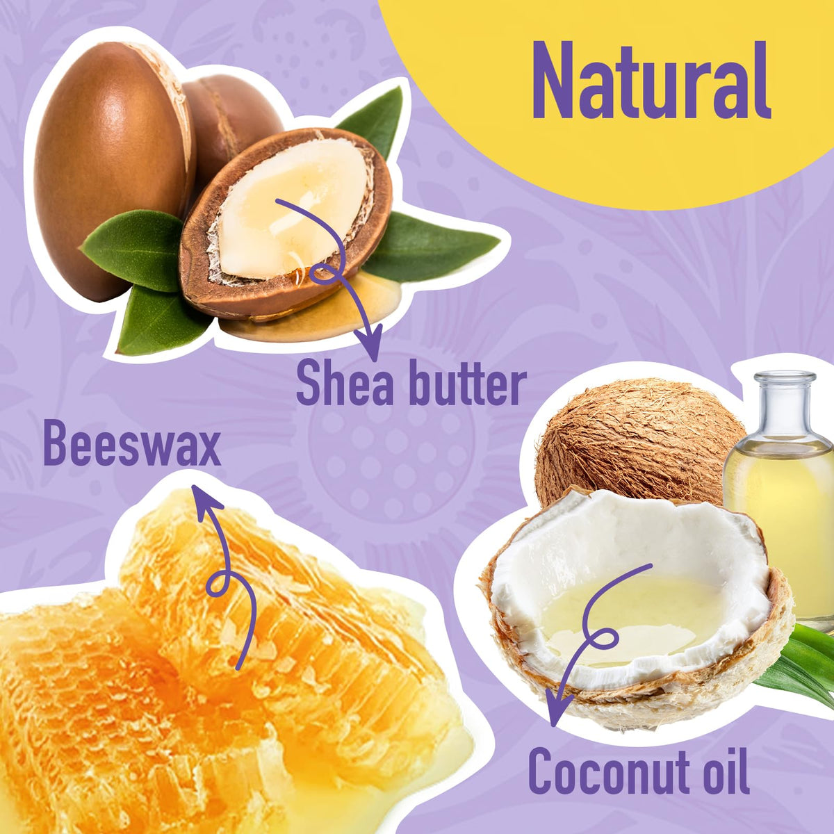 AZEN ingredient label detail highlighting coconut oil and vitamin E