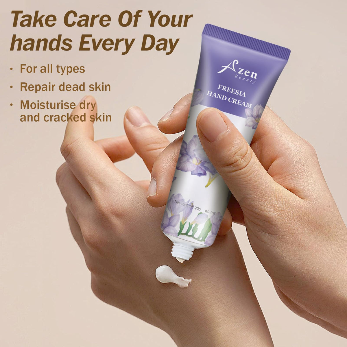 AZEN assorted creams and balms spread displaying variety for guests