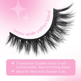 Azenlo cotton band detail highlighting thin 1mm+ band and comfort