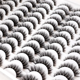 Azenlo lashes in evening makeup scene showing defined, photo-ready look