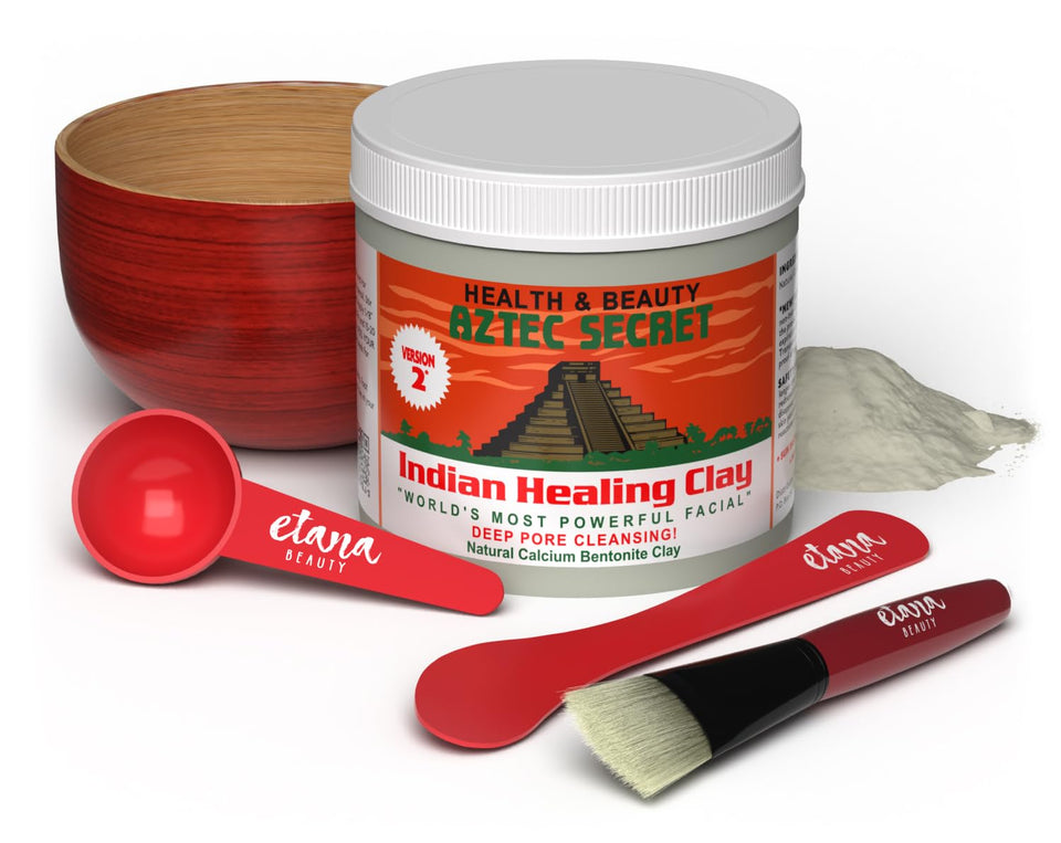 Aztec Secret front packaging showing full kit and benefits