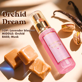 Azulfra Lychee Whisper spray in use on wrist for quick refreshing benefit
