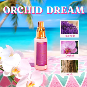 Azulfra Orchid Dream bottle close-up highlighting delicate floral notes benefit