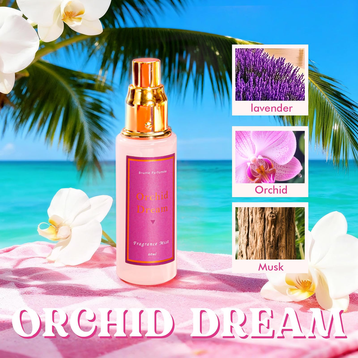 Azulfra fine mist spray captured in air showing even scent distribution benefit