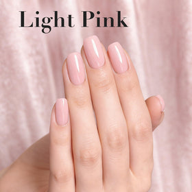 AZUREBEAUTY applying polish to fingernail for easy at-home manicure benefit