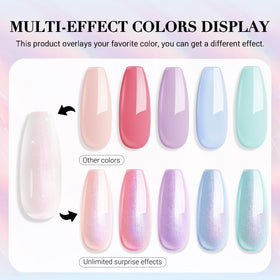 AZUREBEAUTY brush stroke on white showing smooth coverage benefit