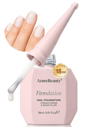 AzureBeauty front bottle milky white finish showing sleek packaging and immediate polish effect