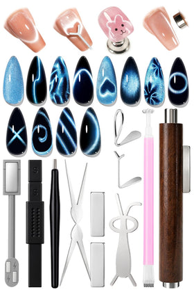 AZUREBEAUTY front packaging showing full magnet set and benefits