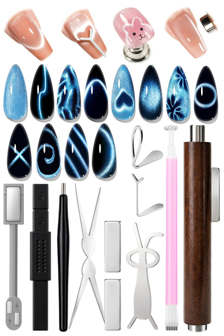 AZUREBEAUTY front packaging showing full magnet set and benefits