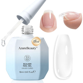 AzureBeauty front packaging showing clear builder gel, presents professional value