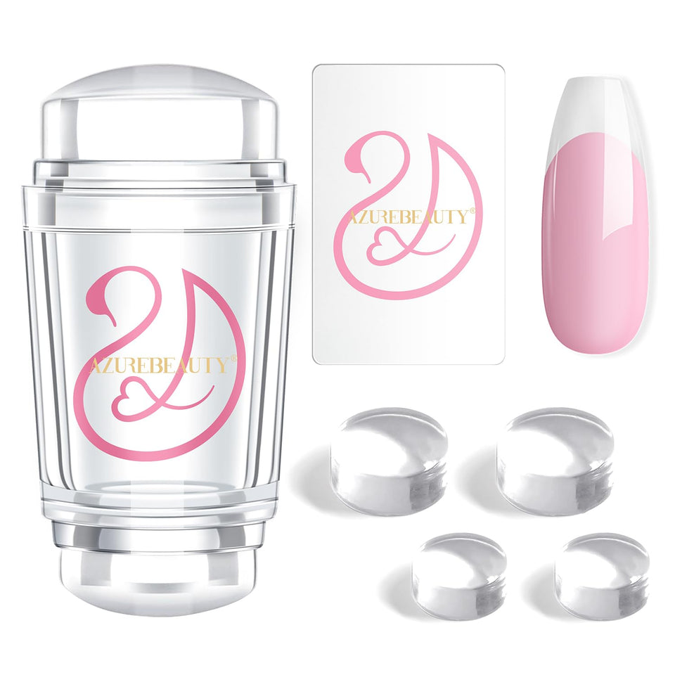 azurebeauty front packaging showing complete 6-piece kit and benefits