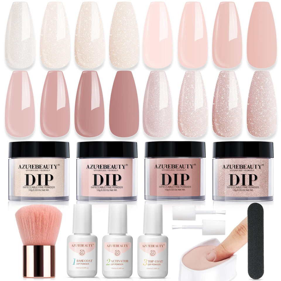 AZUREBEAUTY front packaging showing full kit and clear benefits