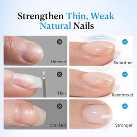 AZUREBEAUTY close-up gel texture showing smooth self-leveling benefit