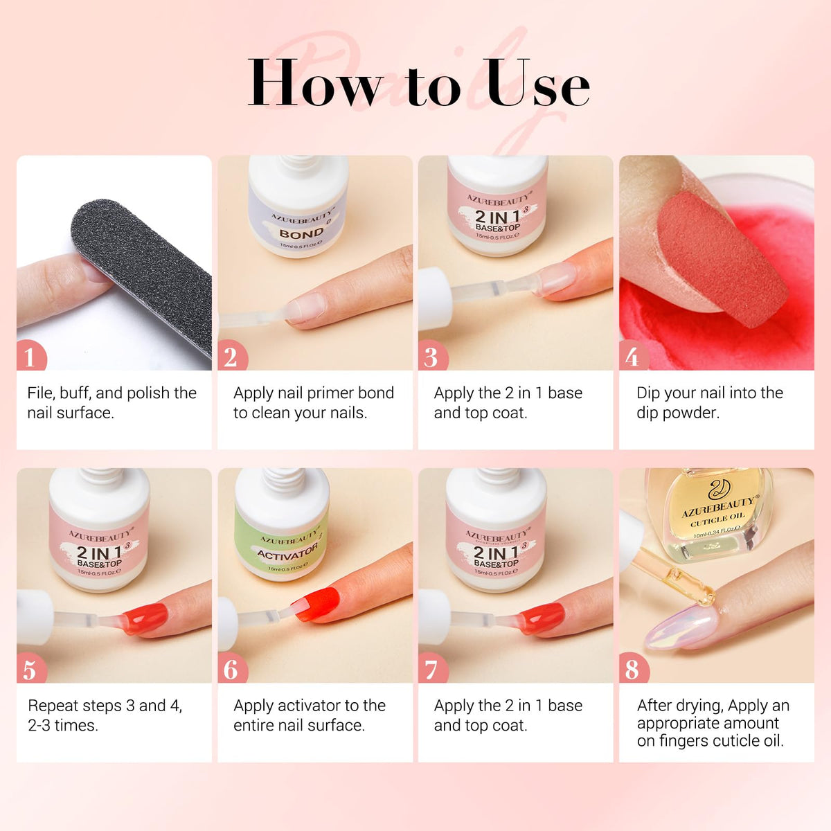 AZUREBEAUTY kit open box arranged for gifting and effortless at-home setup
