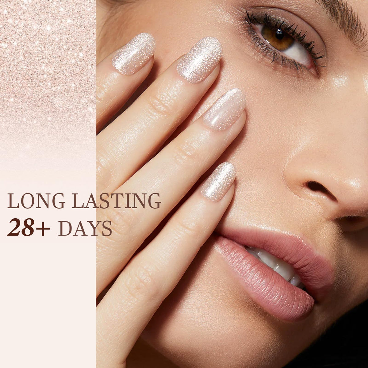 AZUREBEAUTY base activator and top coat liquids aligned for easy use