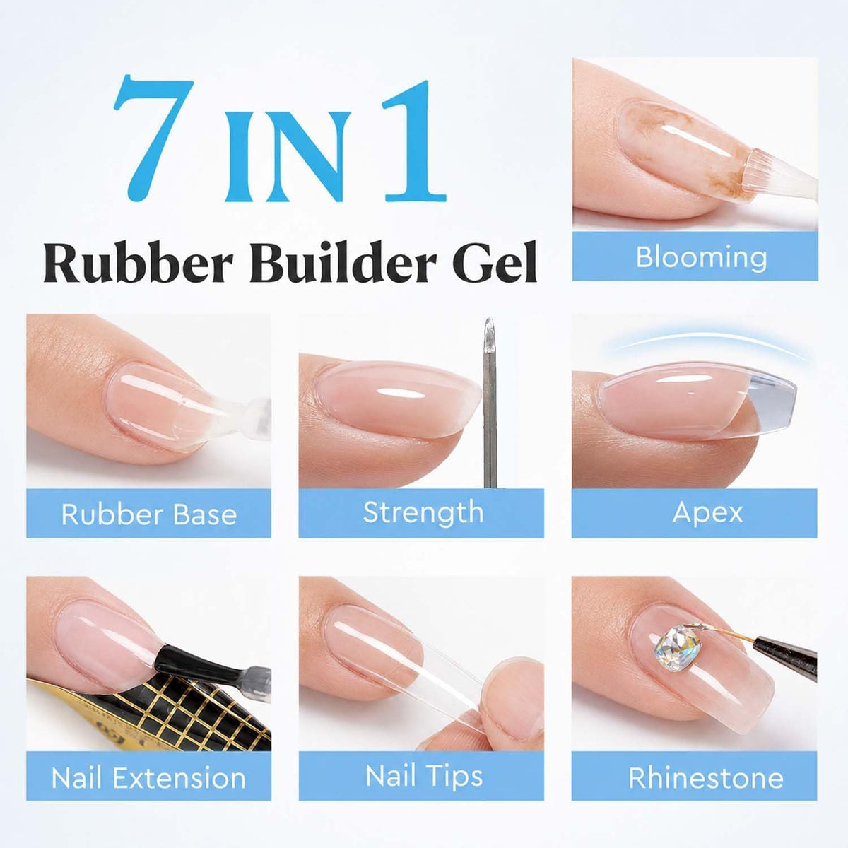 AZUREBEAUTY packaging highlighting vitamin E for comfortable manicure