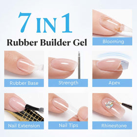 AZUREBEAUTY packaging highlighting vitamin E for comfortable manicure