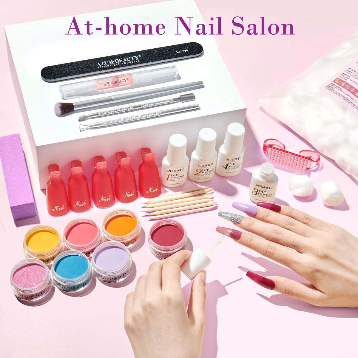 AZUREBEAUTY removal tools and clips highlighting safe removal