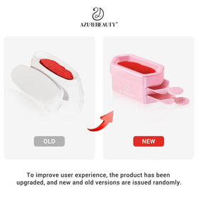 AZUREBEAUTY kit contents next to ruler for size and quantity clarity