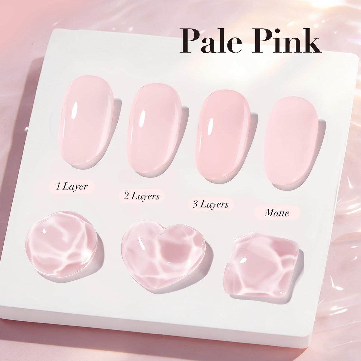 AZUREBEAUTY nails with top coat sealed for extra shine and chip resistance