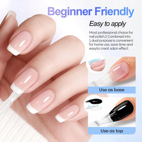 AZUREBEAUTY glossy nails demonstrating streak-free high-shine finish