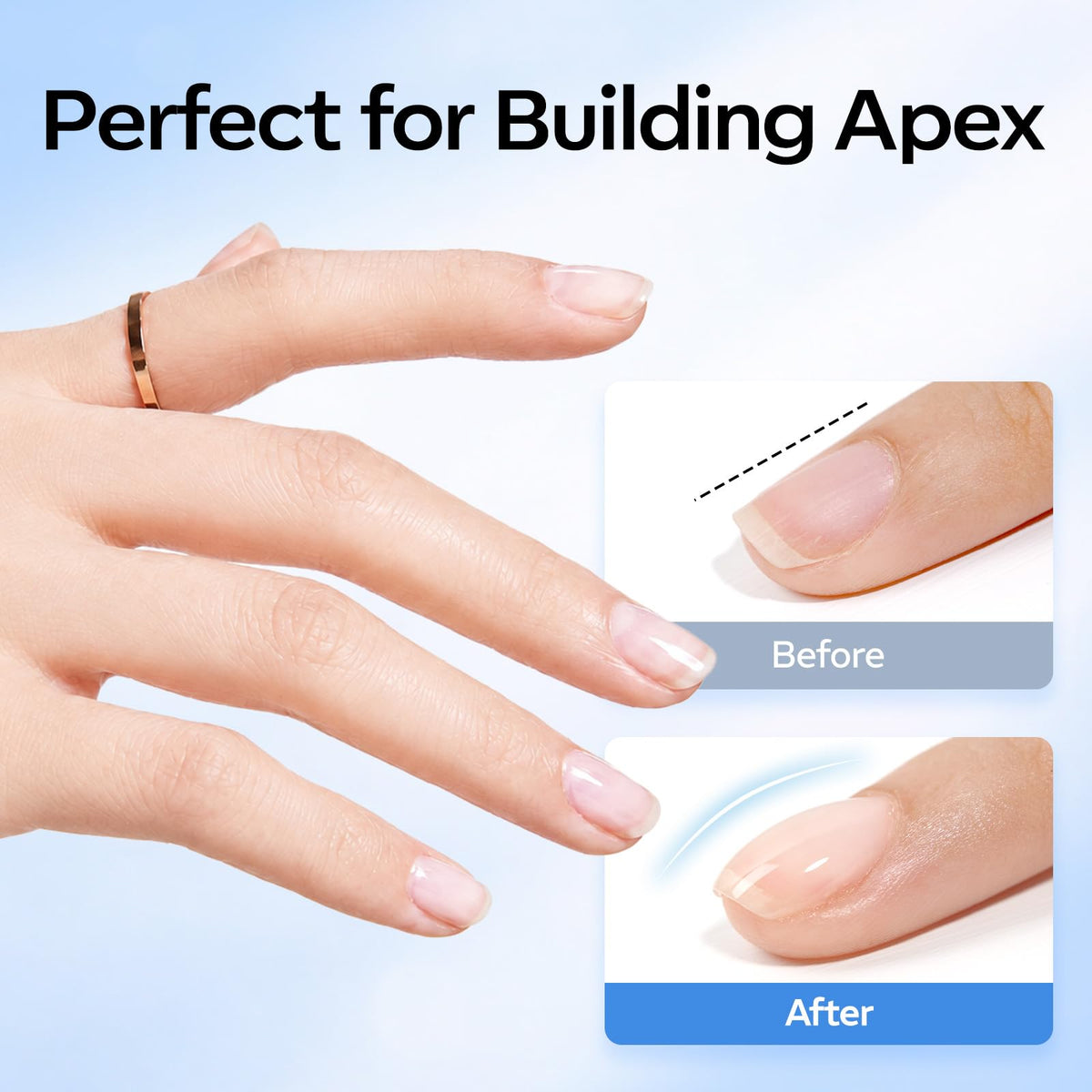 AZUREBEAUTY sealing nail art with top coat to protect designs and prevent chips