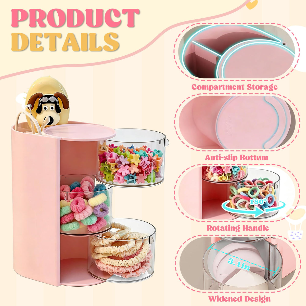 Azurphoric holding multiple makeup brushes for organized daily routines