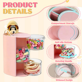 Azurphoric holding multiple makeup brushes for organized daily routines