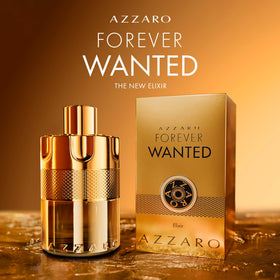 Azzaro Forever Wanted Elixir displayed with box for gifting and presentation value