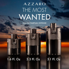 Azzaro label and cap detail emphasizing premium design and refined craftsmanship