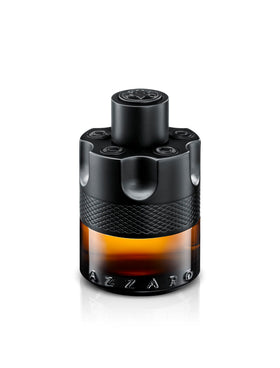 Azzaro side profile and cap highlighting barrel silhouette and elegant finish