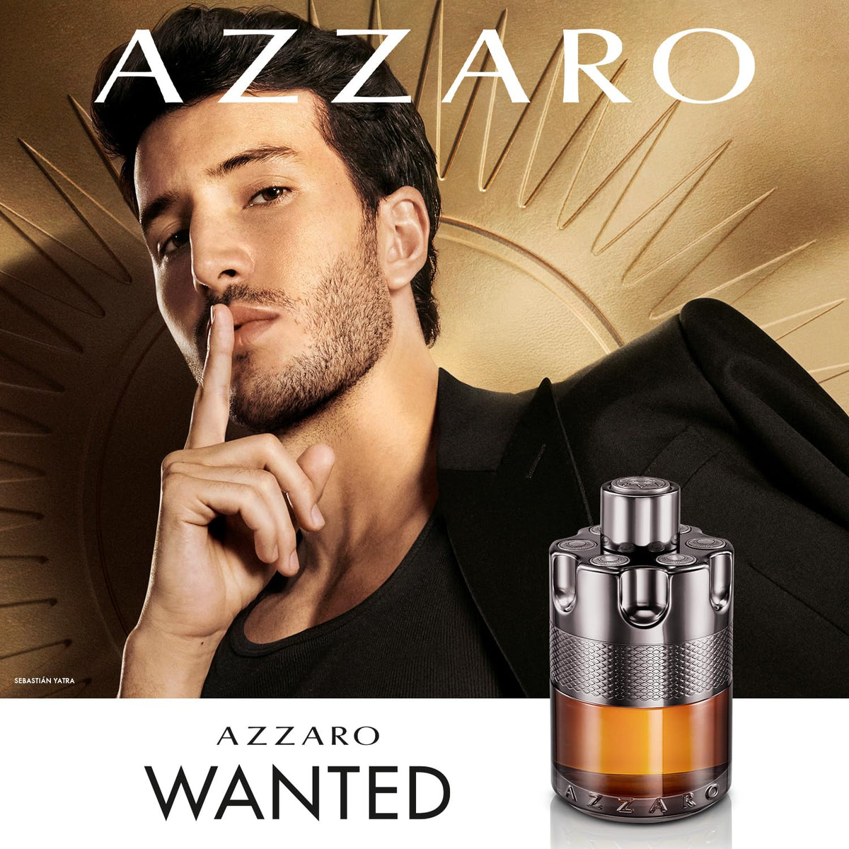 Azzaro Wanted by Night cinnamon and red cedar display illustrating spicy woody accords